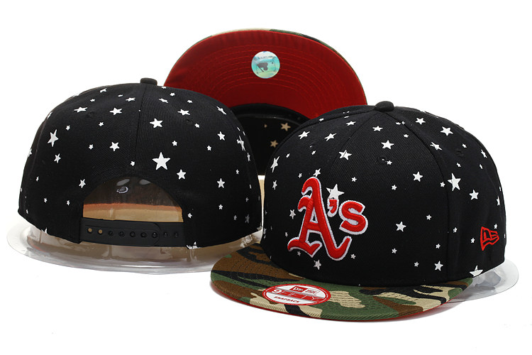 MLB Oakland Athletics NE Snapback Hat #27